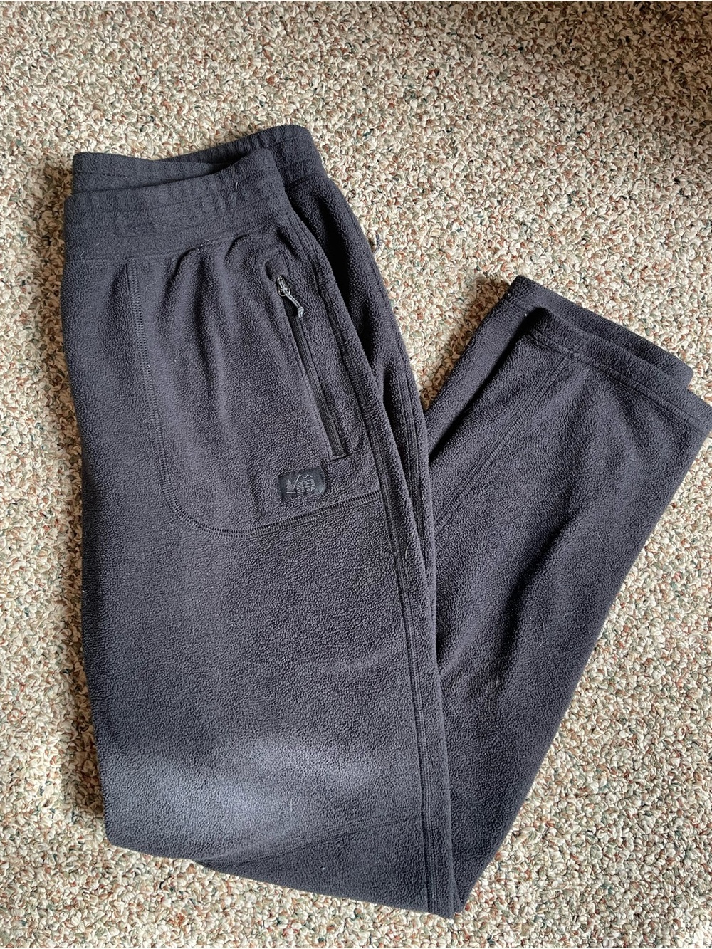 Women’s Black Fleece Pants - Cozy Outdoor Bottoms